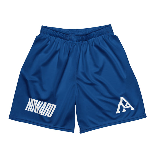 Howard mesh shorts - Blu & White